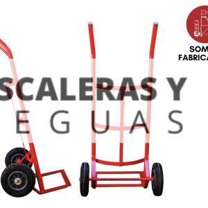 Carro yegua para tambor metalico de 200Lts