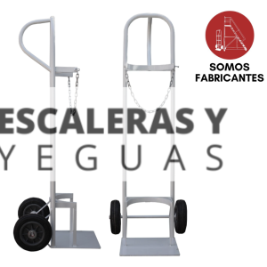 Carro yegua botella de oxigeno
