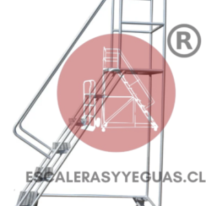 Escalera tipo avión